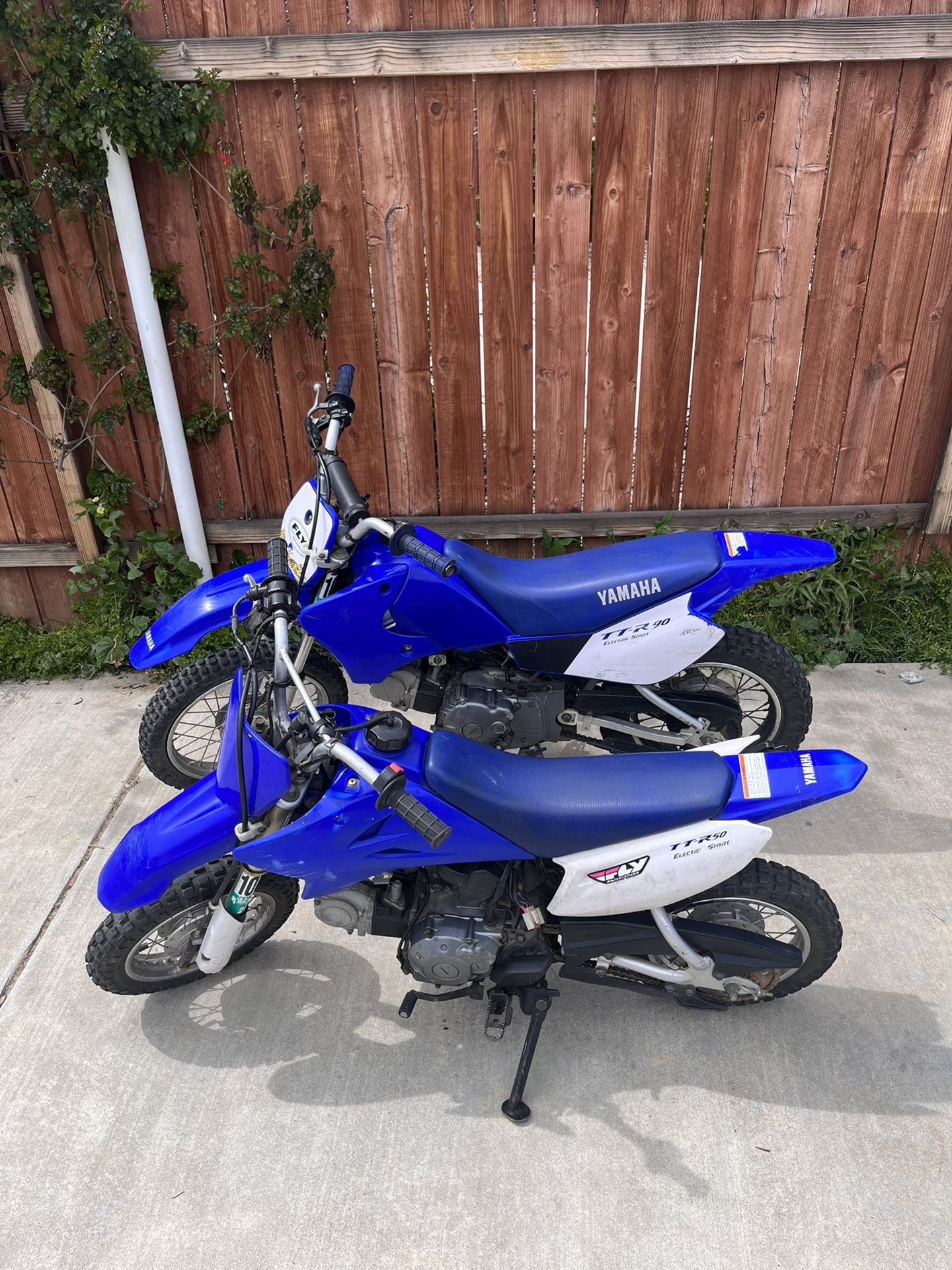 2007 Yamaha Ttr50 & Ttr90