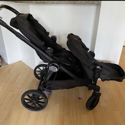 Baby Jogger City Select Lux Double Stroller - Granite