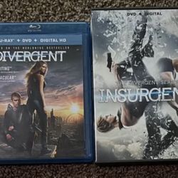 Divergent and Insurgent Movie Set