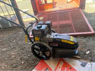 24 in. 212cc Walk Behind Gas String Trimmer Mower with 2-Year Limited Warranty