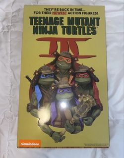 Neca Sdcc Tmnt 3 Back In Time