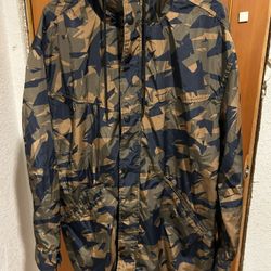 Original Use Camo Raincoat