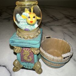 Vintage Disney Store Pinocchio Cleo Paper Clip Holder Figurine Desk Set Trinket 