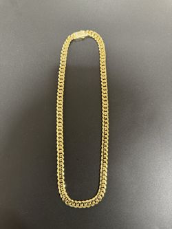 Gold plated necklace 24 inch