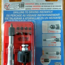 Twist-Lok Universal Drill and Drive System