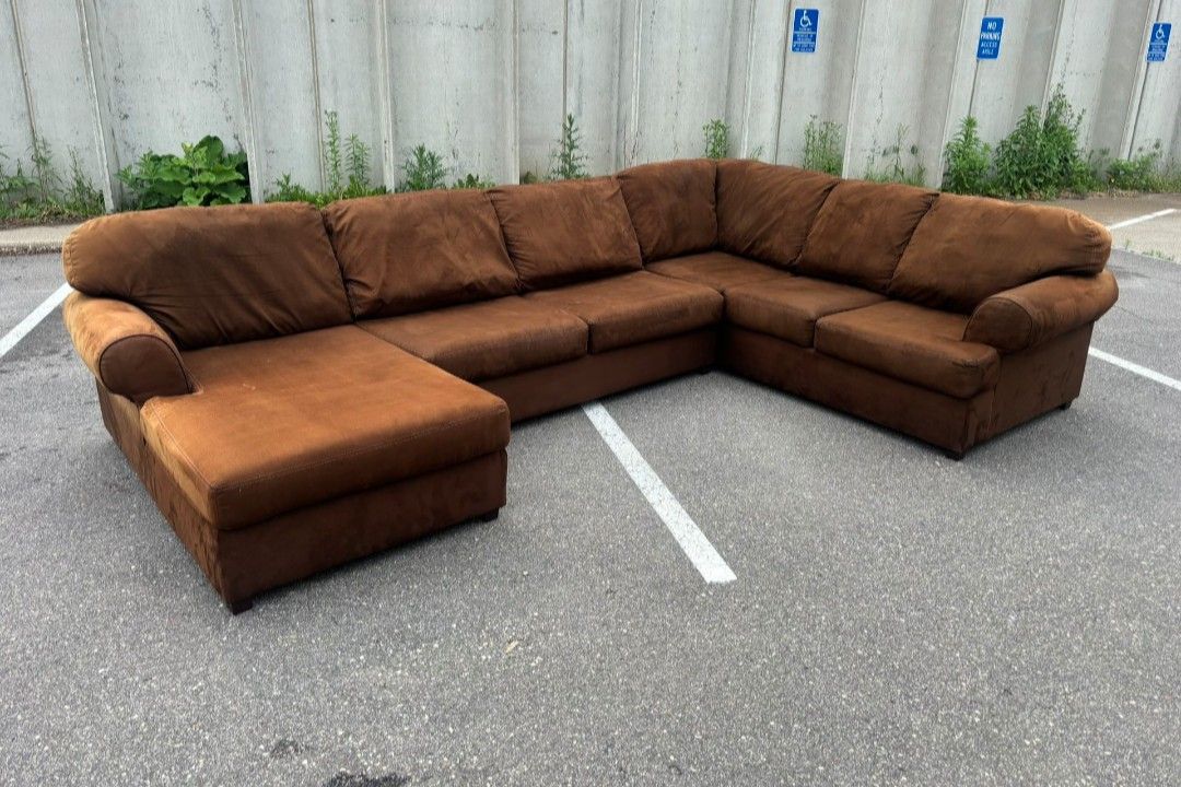 Brown Sectional Couch