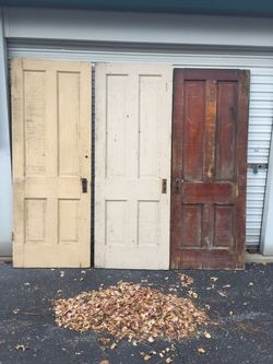 Old 4 panel doors