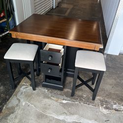 4 chair dining table