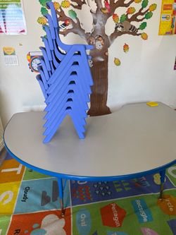 Table and chair