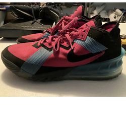 Nike Men's Lebron Low Neon Fireberry 10.5