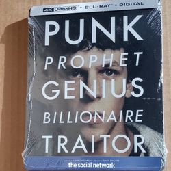 4k  blu ray social network bluray steelbook brand new 