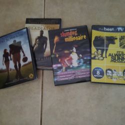 Sealed DVD Lot X 4 Gladiator Sunny Philadelphia 