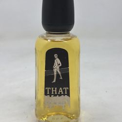 Vintage Revlon That Man Cologne Splash 4 fl oz Rare