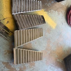 Original Ford Mustang Window Louvers Set