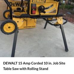 Perfect Table Saw Almost New 
