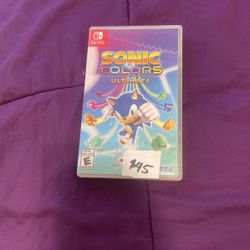 Nintendo Switch Sonic Colors Ultimate