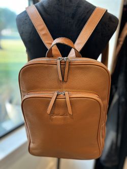 BOSTANTEN Genuine Leather Backpack Purse Casual College Travel Bags for Women-77469