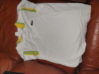 Limited edition lacoste Brazil flag Polo t-shirt