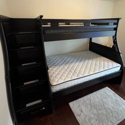 Bunk Bed With Mattresses 