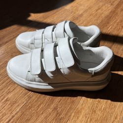 Zara Big Kid Leather Sneakers Size 5 EUR 37