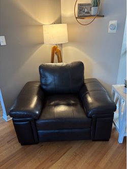 Brown Leather Chair