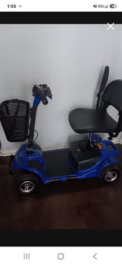Mobility scooter 4 wheels foldable