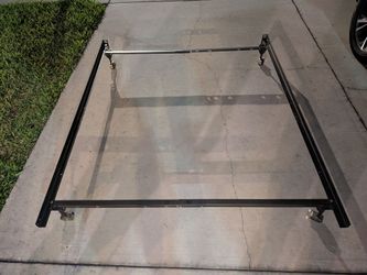 Queen bed frame rails