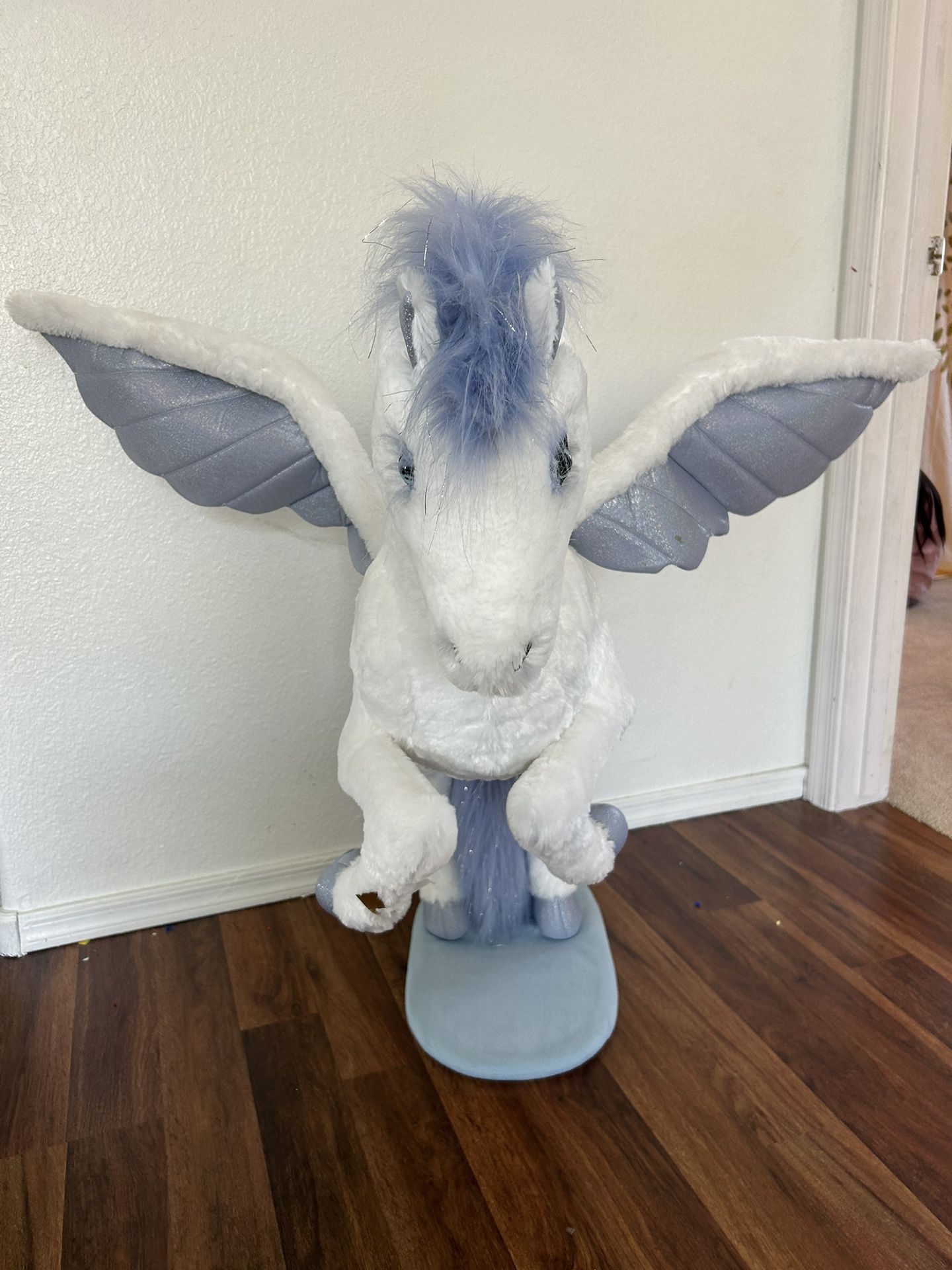 Silver Pegasus Stuffed Toy 