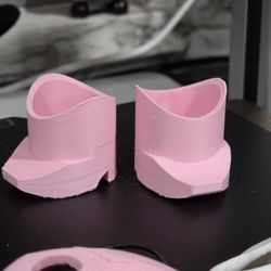 Pink Labubu Boots 