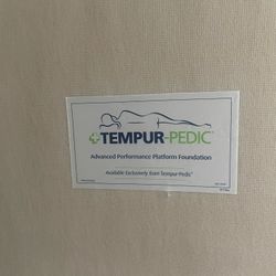 Tempur Pedic Spit King Boxsprings