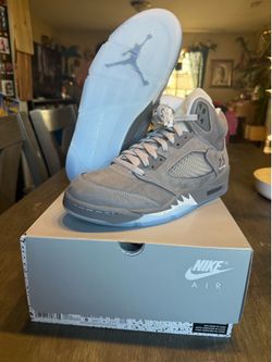 Jordan 5 Wolf Grey Size 9