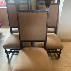 (7) Renaissance Dining Room Chairs