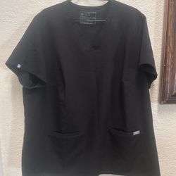 Fig Scrub Top… Size (4XL)