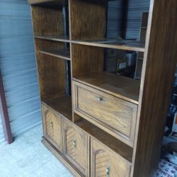 Bookshelf Solid Wood 