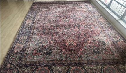 Gorgeous Gorgeous very very large silk real Persian rug ( from iran ).