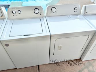 Amana Washer and Electric Dryer 90 Day Warranty Some Delivery