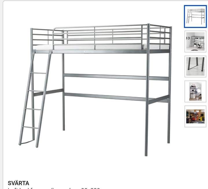 Loft kids twin bed frame