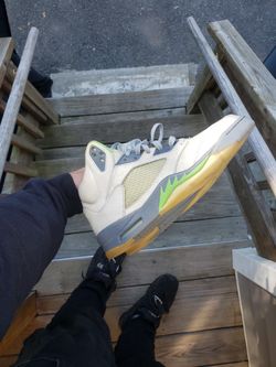 Size 10 Green Bean Jordan 5