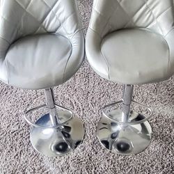 Silver Bar Stools For Sale