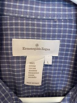 Ermenegildo Zegna Men’s Shirt Size L