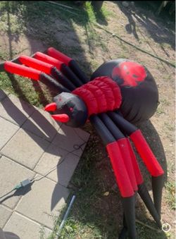 Halloween light up spider Inflatable