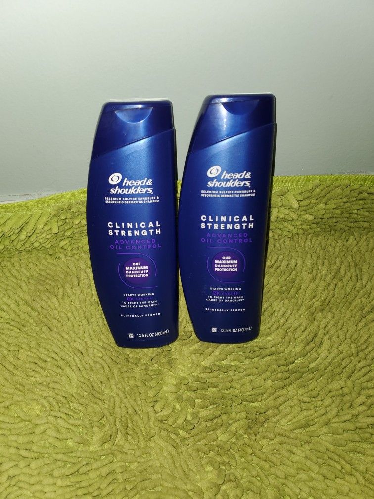 2 Head&shoulder 13.5oz Clinical Strength Oil Control