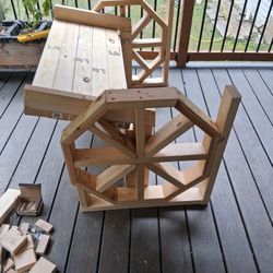 Handmade Wood Rustic  Bench