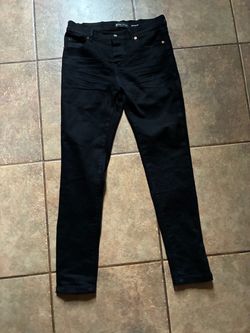 Purple jeans
