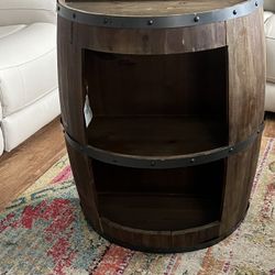 Open wine Barrel 