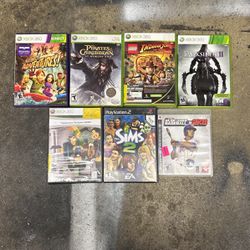 Xbox 360 -PS2 And PS3 Games 