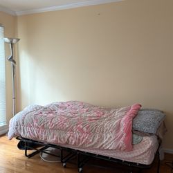 Twin Bed (frame + mattress) 
