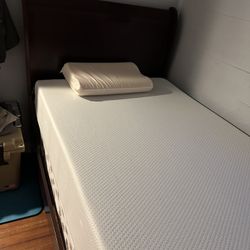 Twin Size Bed Frame And Mattress 