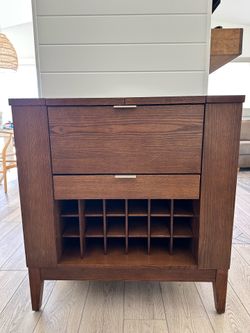 Crate & Barrel Parker Spirits Cabinet