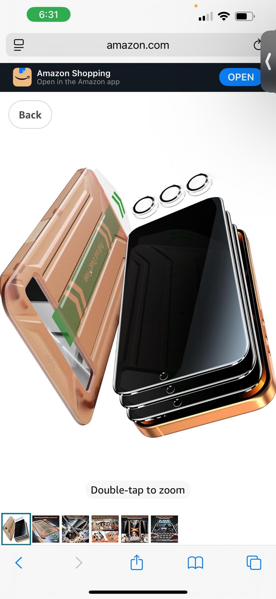 iPhone 17 Pro Max Screen Protector 